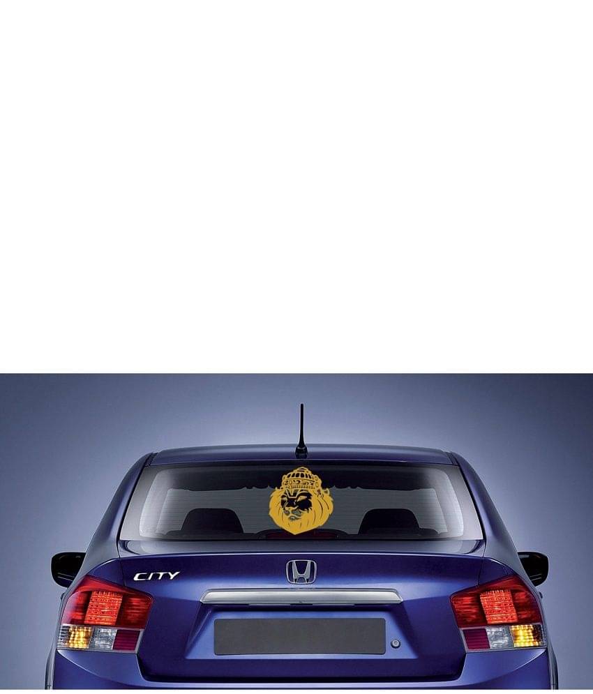     			WallDesign Decals & Stickers In Car Sticker Golden