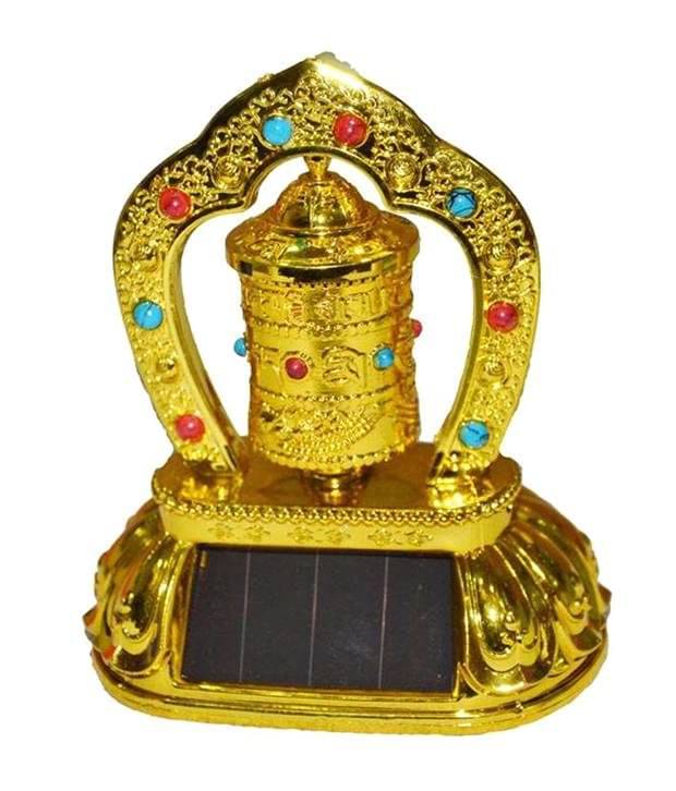     			Anjalika Feng Shui Solar Prayer Wheel
