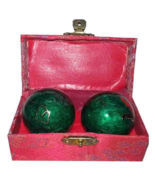     			Anjalika Feng Shui Health Balls Green - Green