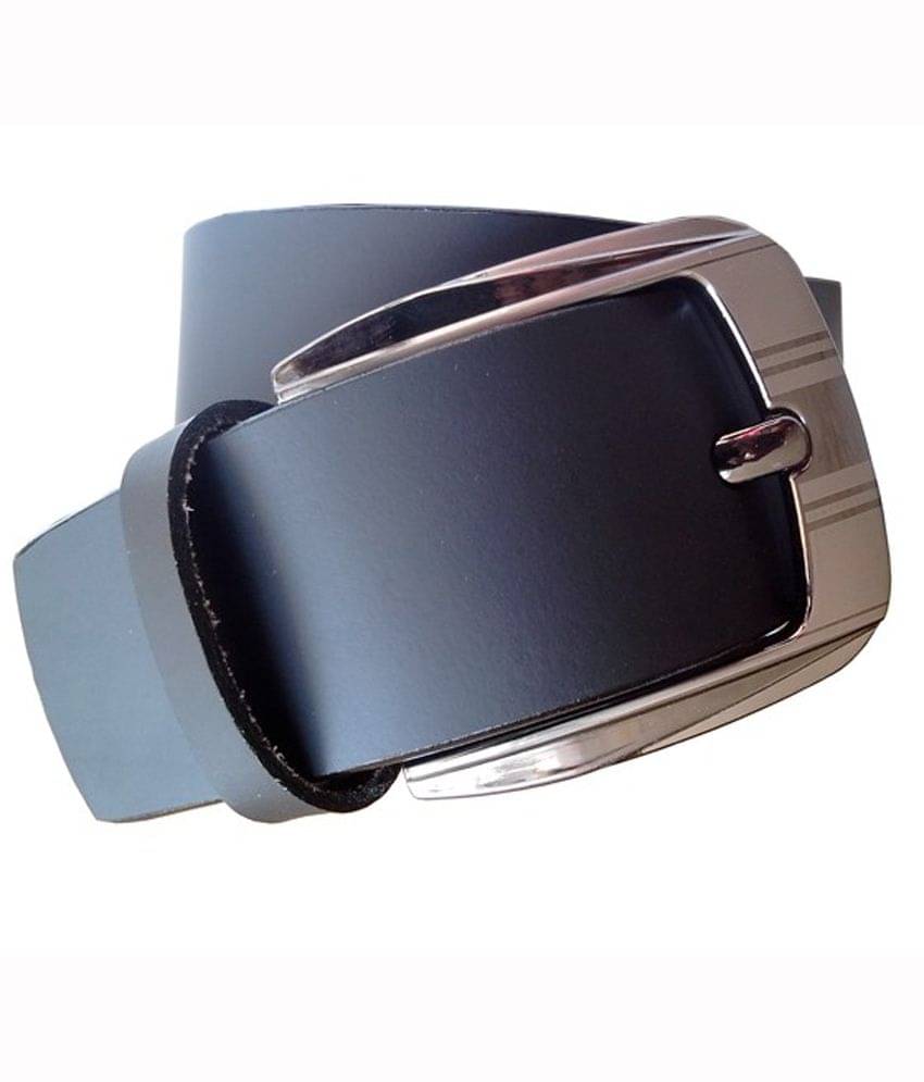     			Wholesome Deal Black Leather Pin Buckle Belt