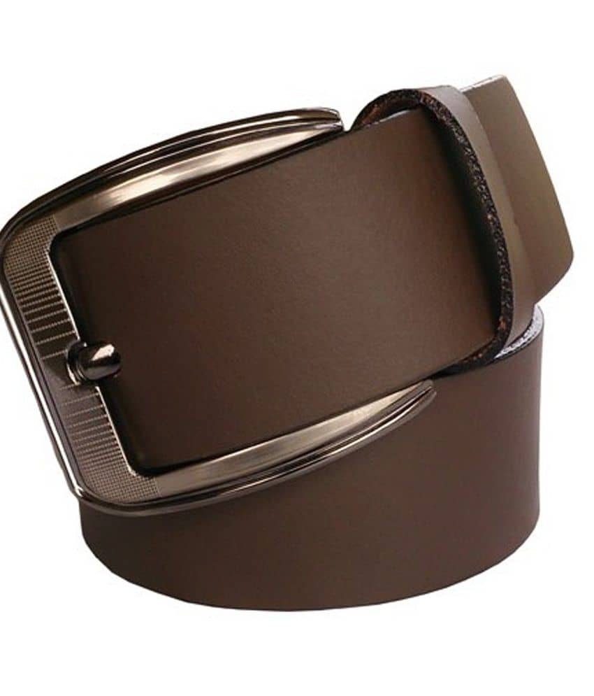 Wholesome Deal - Brown PU Men's Casual Belt ( Pack of 1 )