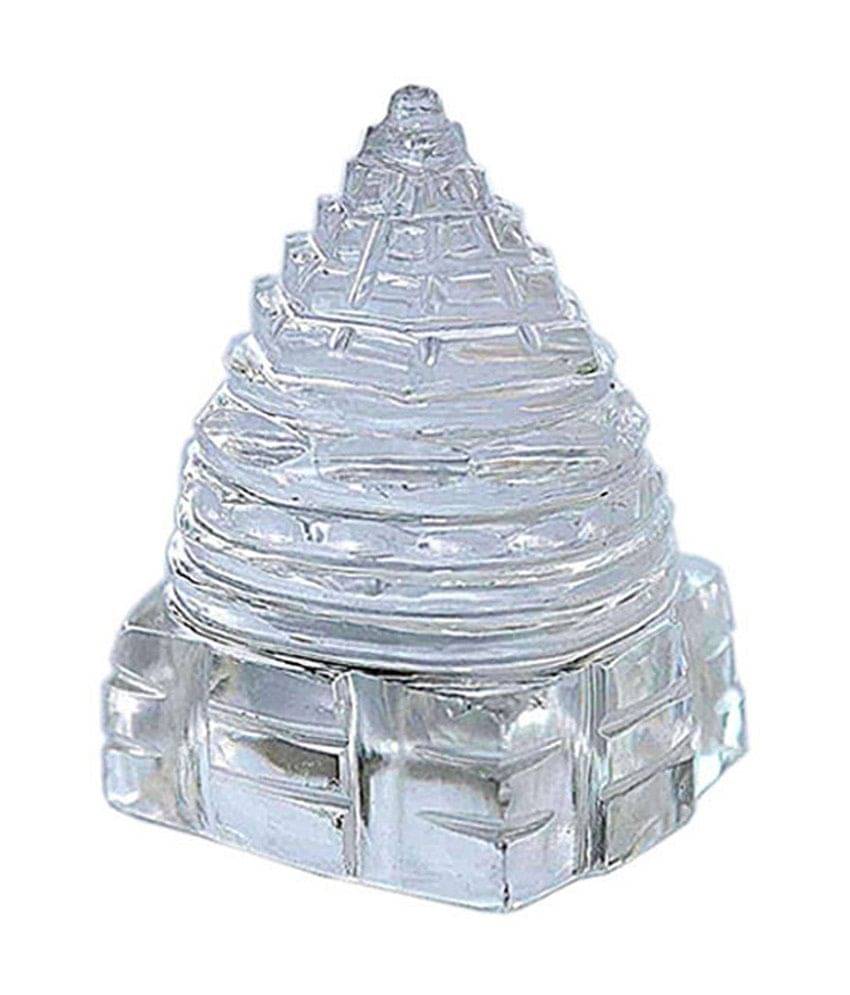 Sobhagya Pure Crystal Quartz Himalayian Shree Yantra - 16 Gms Sobhagya Pure Crystal Quartz Himalayian Shree Yantra - 16 Gms