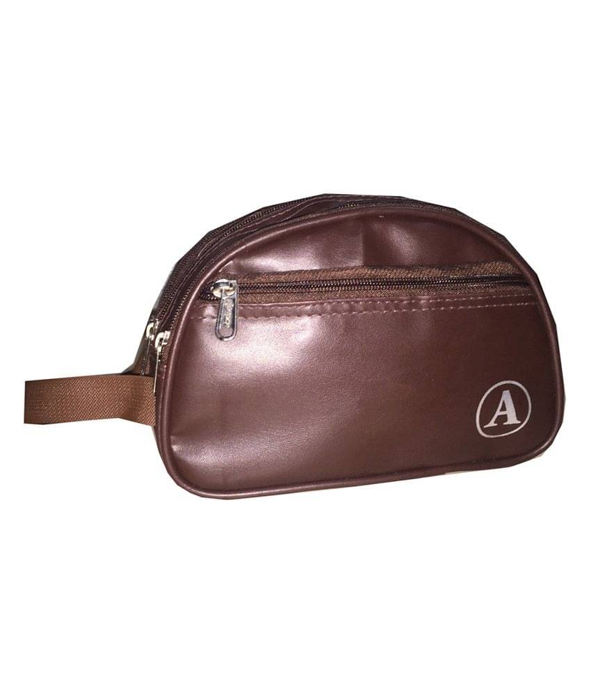     			Apnav P.u. 4/Zip Pouch Brown