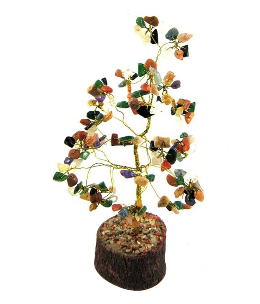     			Sobhagya Mix Crystals Gem Tree With Rudraksha Bracelet