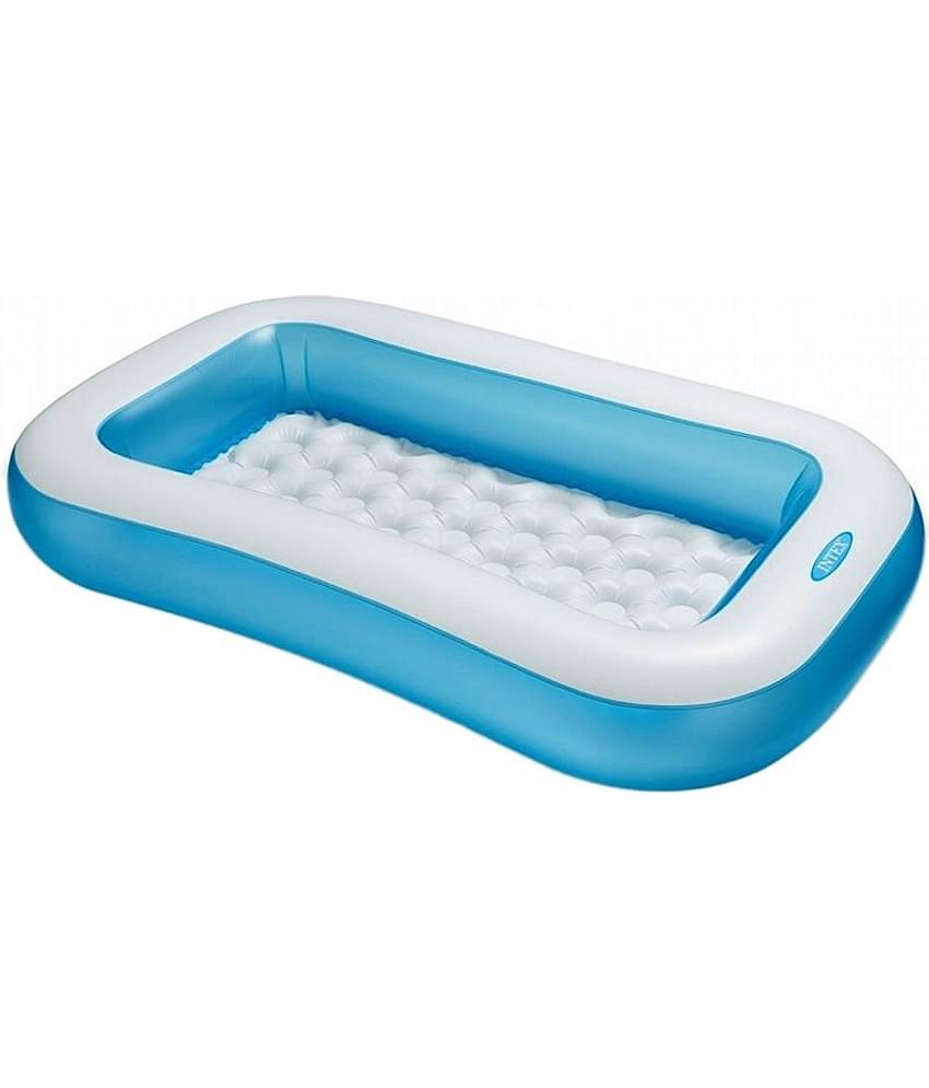 Intex Multicolor Inflatable Rectangular Pool - 5 Ft