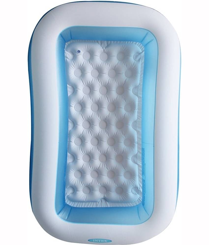 Intex Multicolor Inflatable Rectangular Pool - 5 Ft