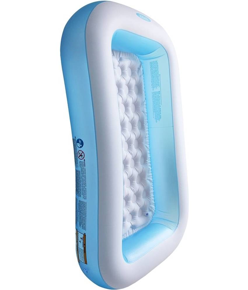 Intex Multicolor Inflatable Rectangular Pool - 5 Ft
