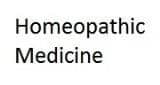 Homeopathic Medicine
