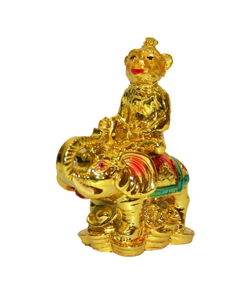     			Anjalika Monkey On Elephant Is For Promotion, Increment, Success And Luck