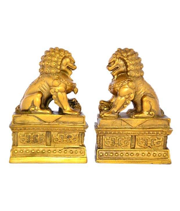     			Kriti Feng Shui Pair of Fu Dogs