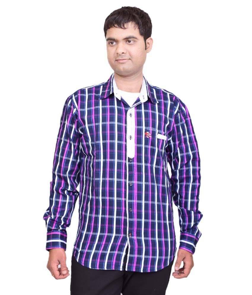     			British Terminal Checks Shirt For Men