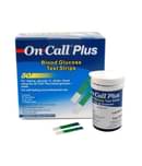 On Call Plus Glucometer Strips 50 T Pack of 3