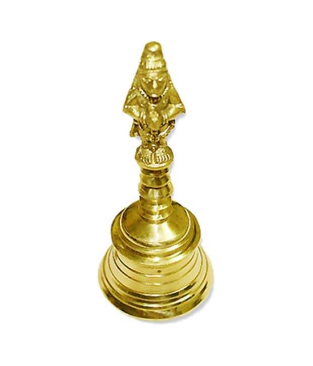     			Navkaar Creation Yellow Hanuman Bell
