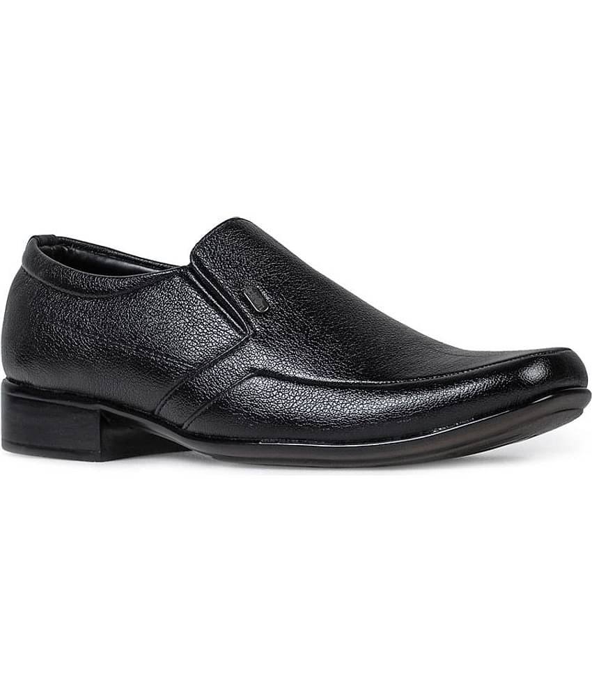 Action - Black Men's Slip On Formal Shoes
