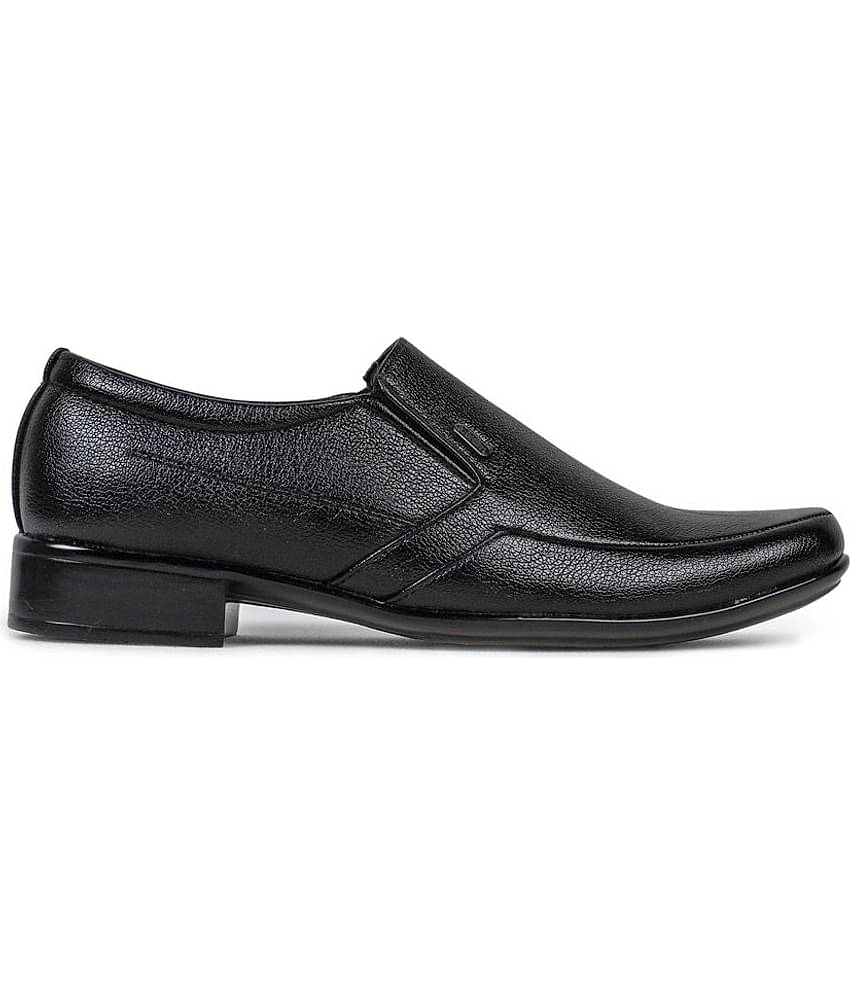 Action - Black Men's Slip On Formal Shoes