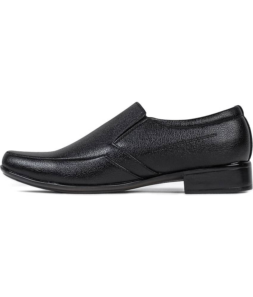Action - Black Men's Slip On Formal Shoes