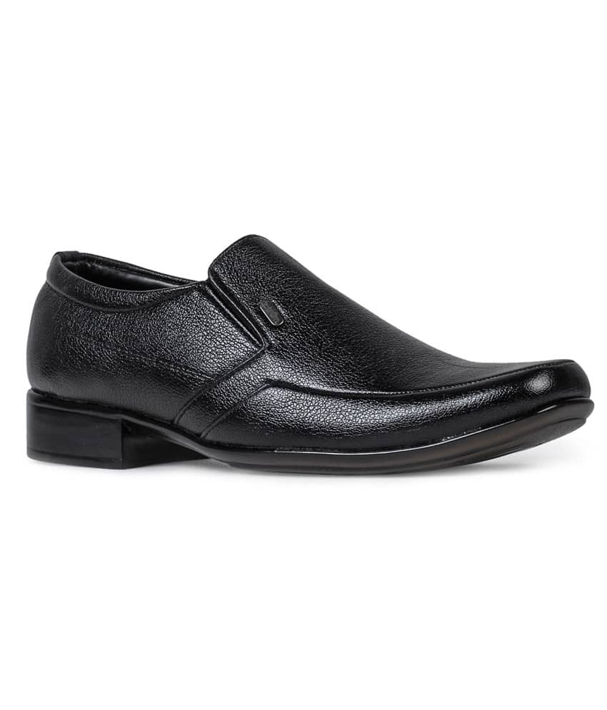 Action - Black Men's Slip On Formal Shoes - Formal Shoes | Buy online on ZillyBuy
