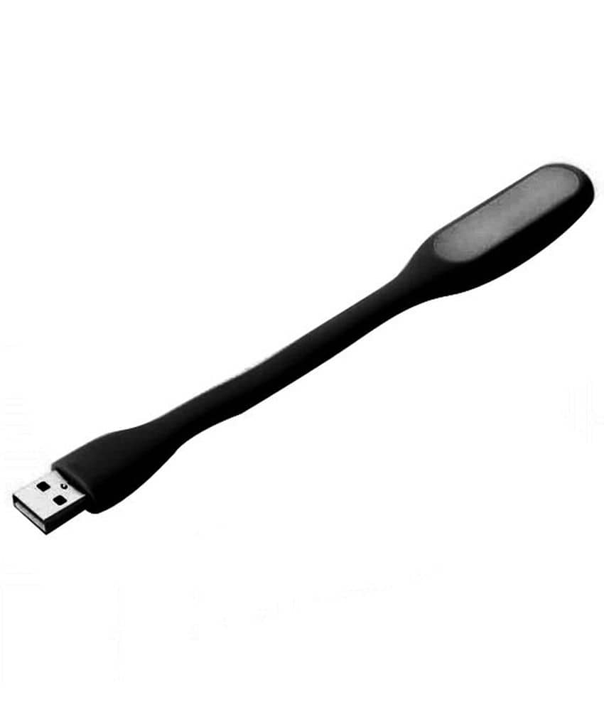 Zeorgia Usb Mini Foldable Portable Shining LED Light - Bkack