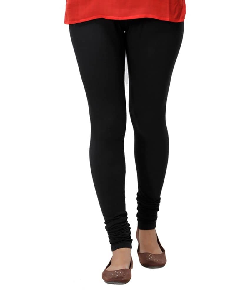 Ankita Black Leggings - Cotton