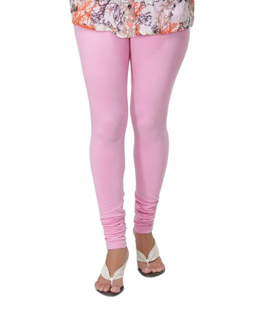 Ankita Pink Leggings - Cotton