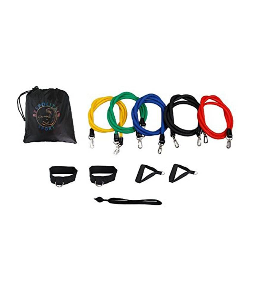 Bespolitan New Set of Resistance Bands for Fitness & Exercise Workout (11-Piece) Bespolitan New Set of Resistance Bands for Fitness & Exercise Workout (11-Piece)