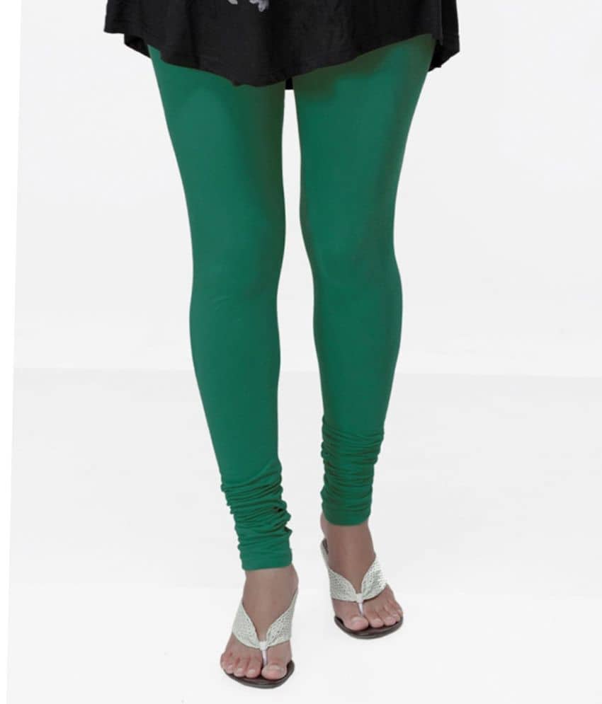Ankita Light Green Leggings - Cotton