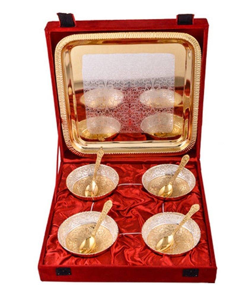     			Being Nawab Two Tone Unique Bowl - Set of 9 Pcs