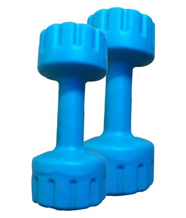 Vibro Sports PVC Dumbbells 2 Kg. (1 Kg. X 2)...