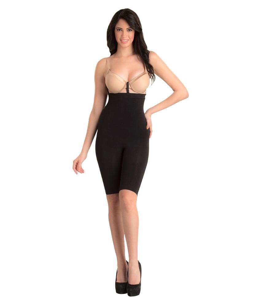     			Swee Nylon Women's Shapewear ( Black )