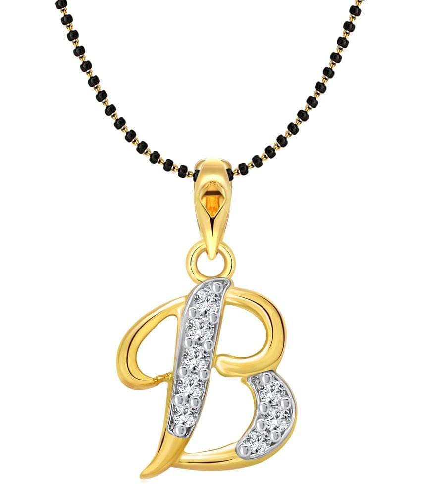 Vighnaharta - Golden Mangalsutra ( Pack of 1 )     			Vighnaharta - Golden Mangalsutra ( Pack of 1 )