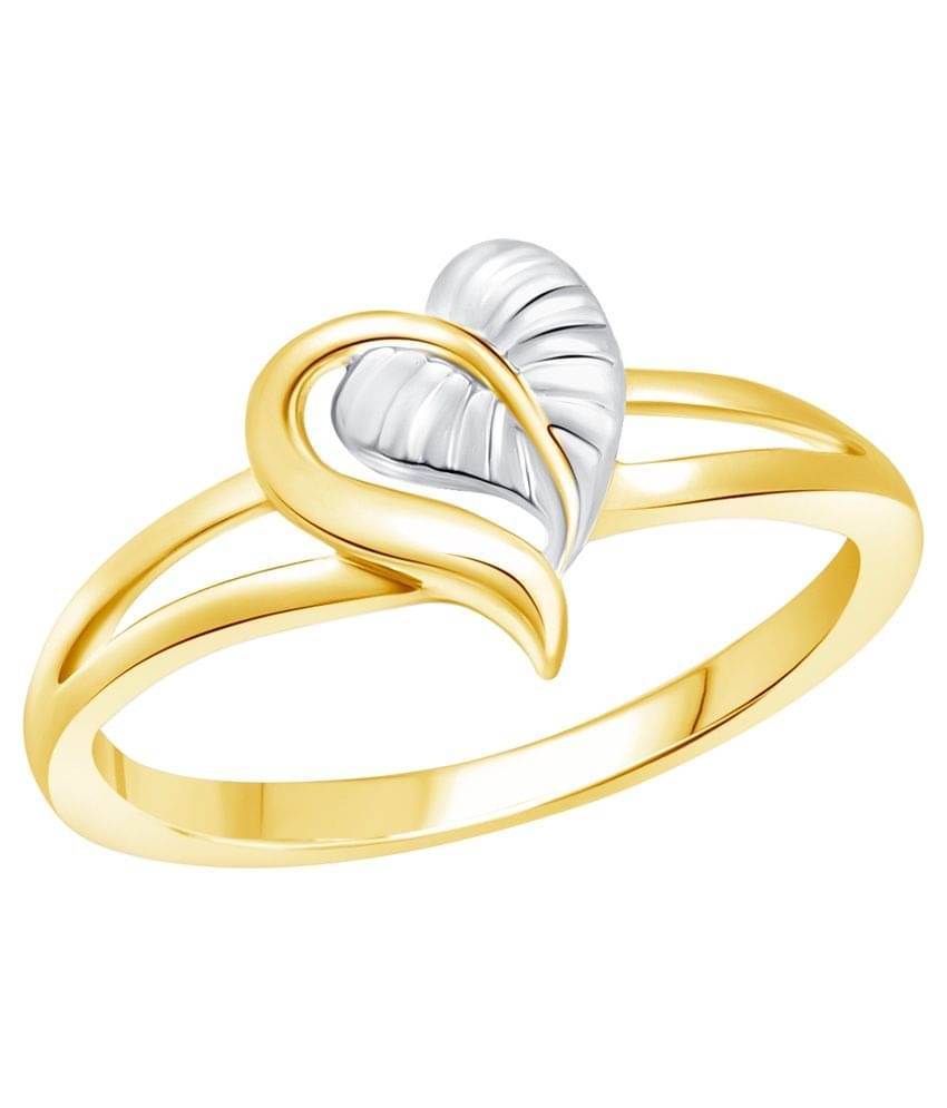 Vighnaharta Alloy Gold Plating Studded Gold Coloured Ring Vighnaharta Alloy Gold Plating Studded Gold Coloured Ring