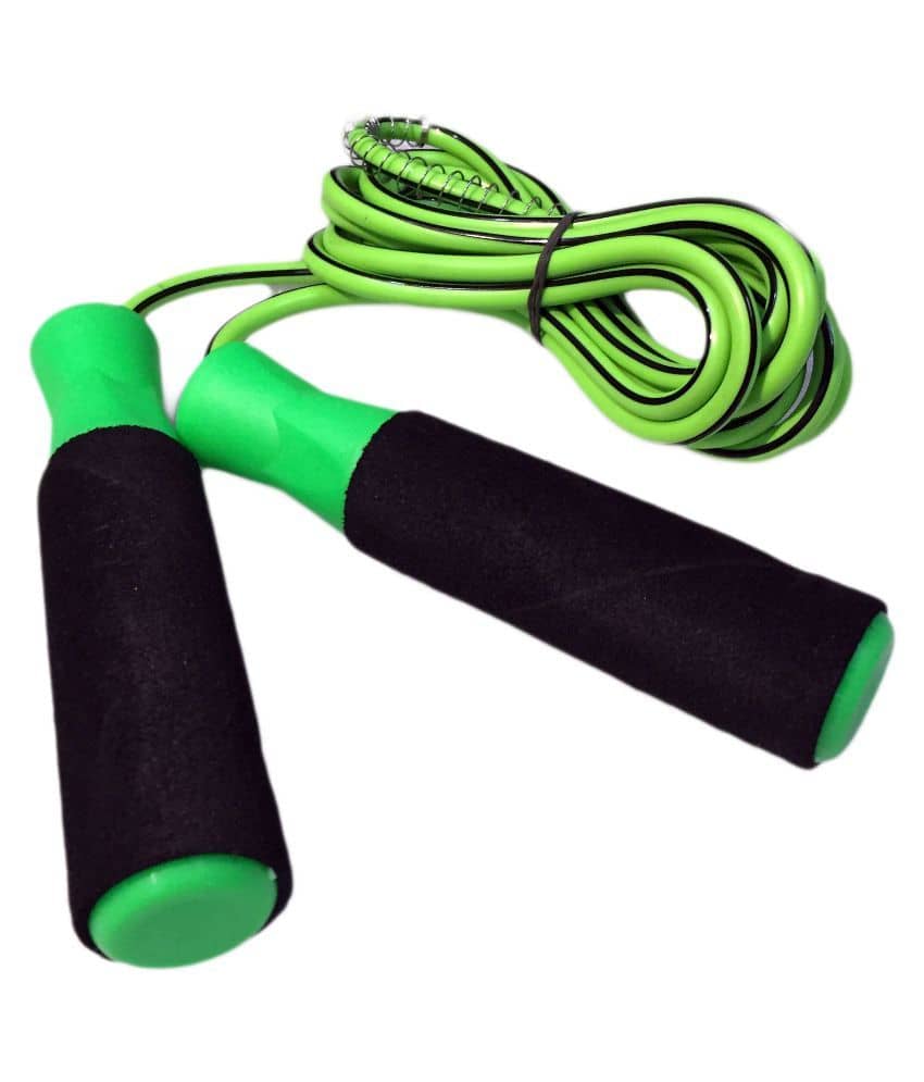 I-Fit Green Skipping Rope with Ball Bearing - Sports and Fitness Equipment | Buy online on ZillyBuy