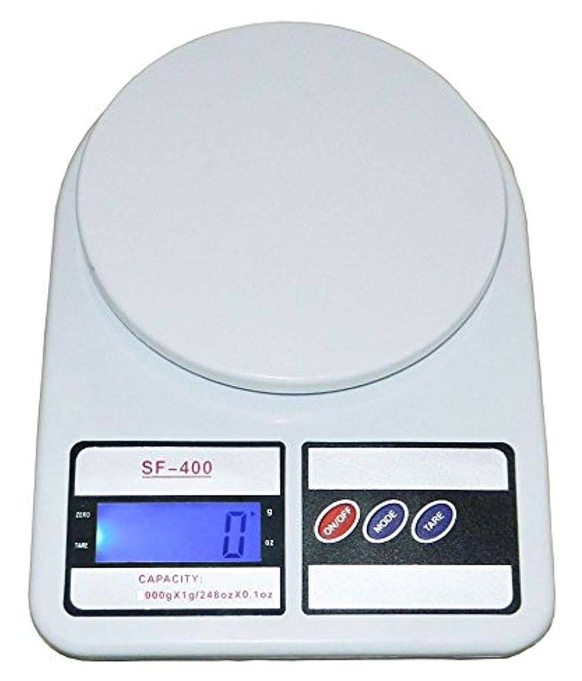    			Kairos White Digital Kitchen Weighing Scale