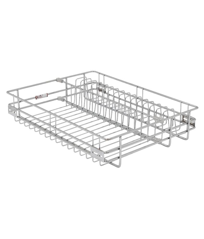 Raja Silver Stainless Steel Kitchen Basket