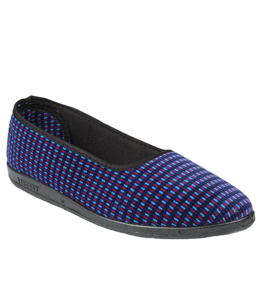     			Liberty Blue Women's Non Foldable Ballerinas