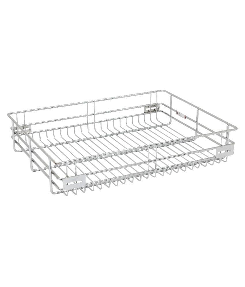 Raja Silver Stainless Steel Wire Basket
