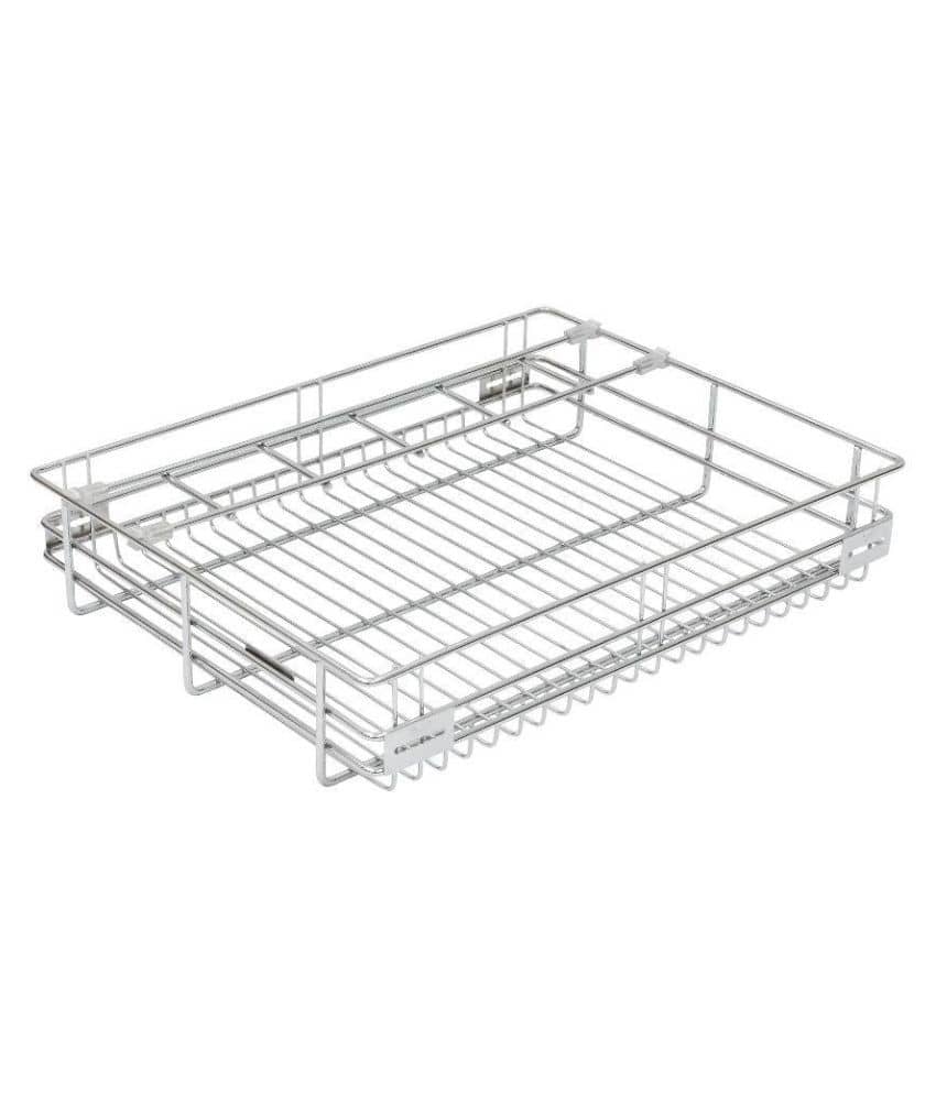 Raja Silver Stainless Steel Wire Basket