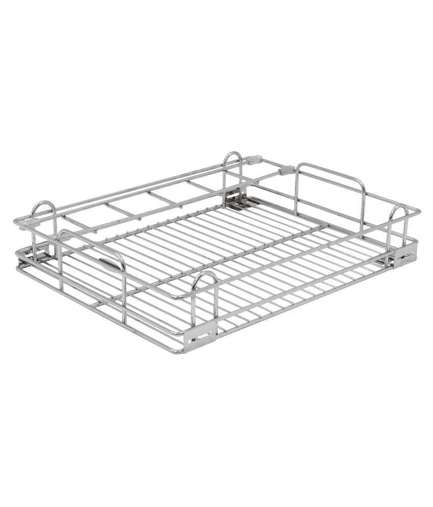 Raja Silver Stainless Steel Wire Basket