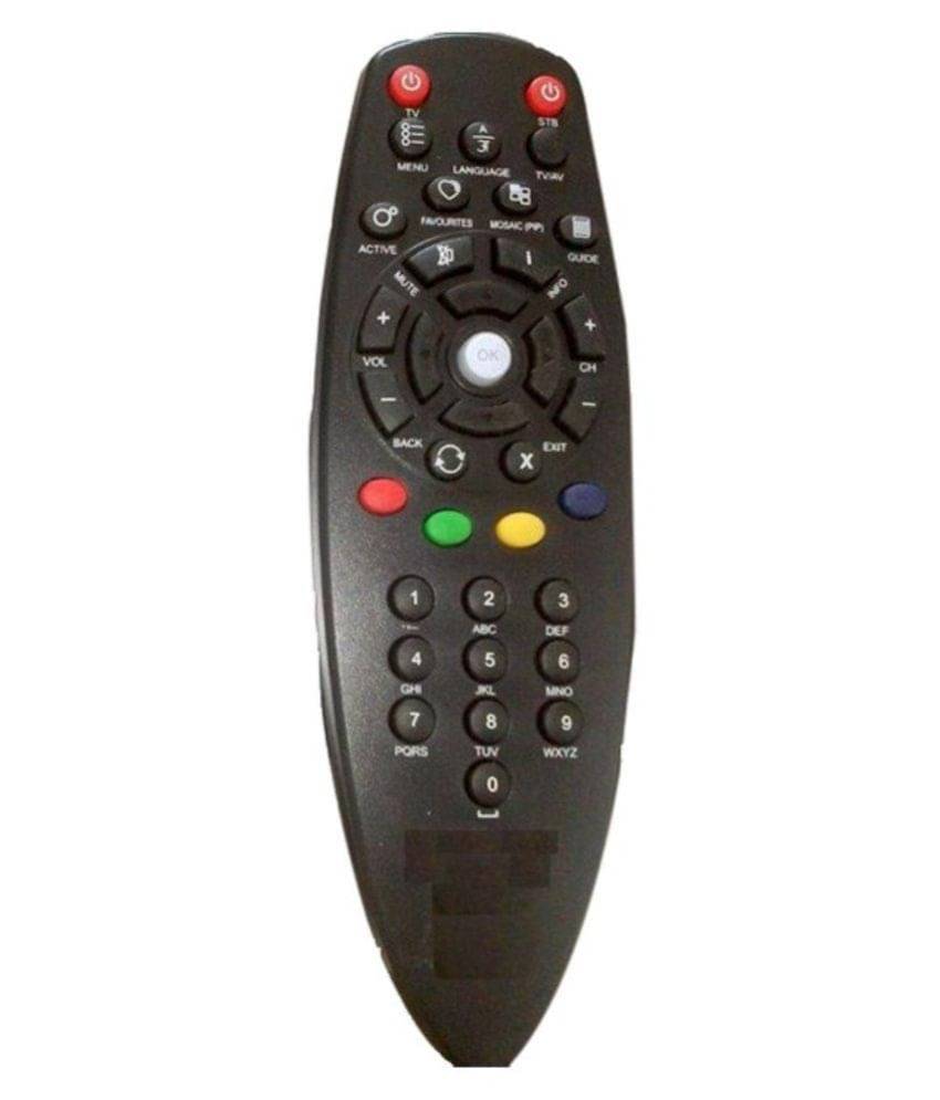     			Millimax Dish Remote "Compatible with" videocon d2h Set Top Box