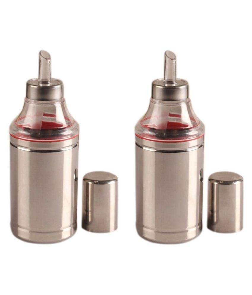     			Dynore Steel Oil Container/Dispenser- 1000 ml, Set of 2