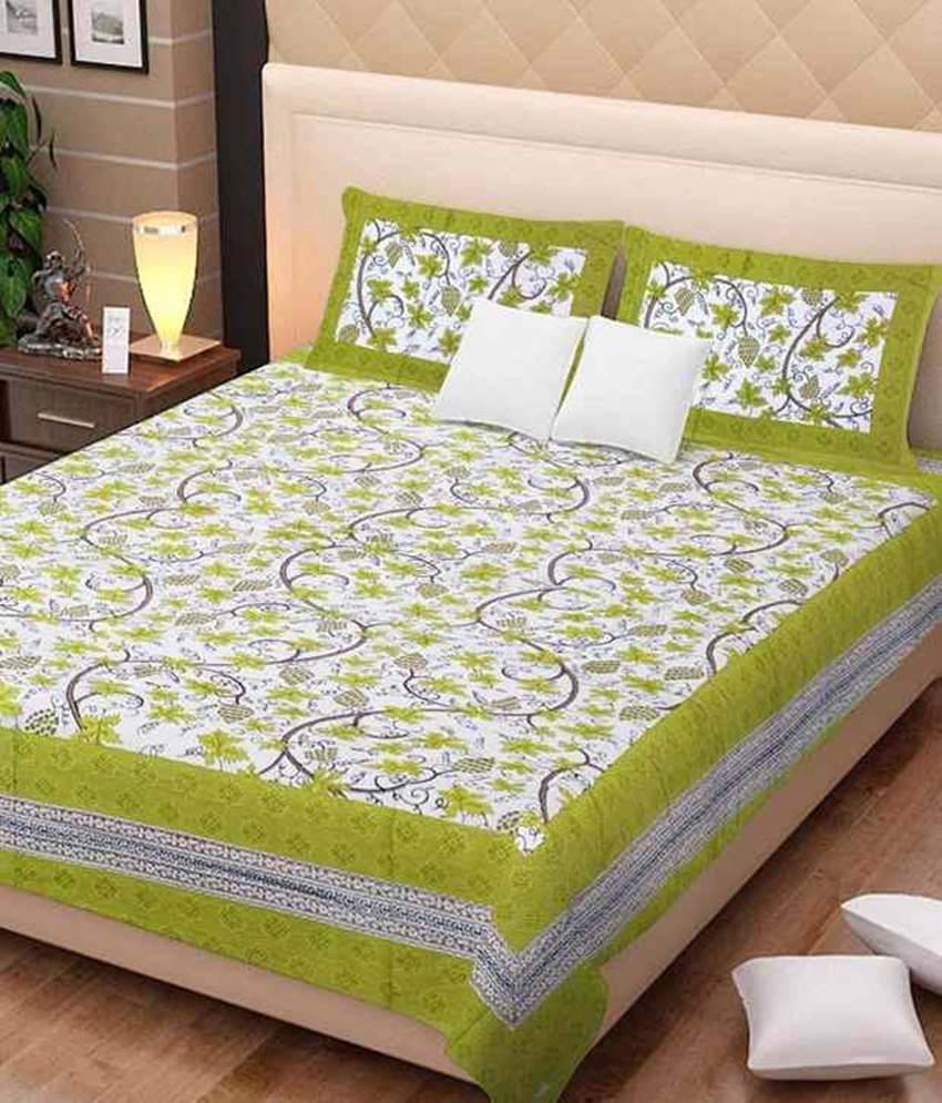 Uniqchoice Cotton King Bedsheet ( Multi )     			Uniqchoice Cotton King Bedsheet ( Multi )