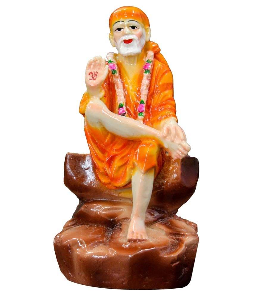     			The Holy Mart Sai Baba Acrylic Idol