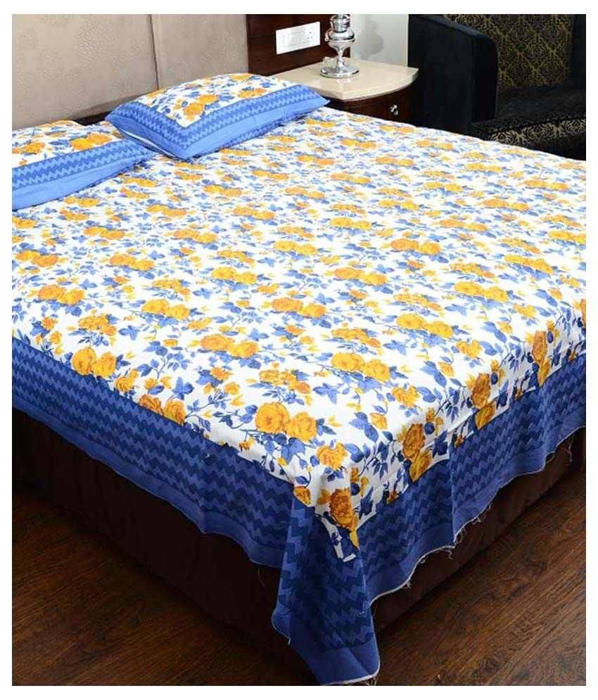 Uniqchoice Cotton King Bedsheet ( Multi ) Uniqchoice Cotton King Bedsheet ( Multi )