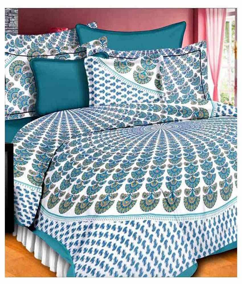 Uniqchoice Cotton King Bedsheet ( Multi ) Uniqchoice Cotton King Bedsheet ( Multi )