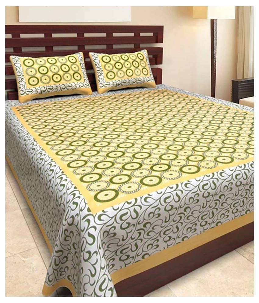 Uniqchoice Cotton King Bedsheet ( Multi )     			Uniqchoice Cotton King Bedsheet ( Multi )