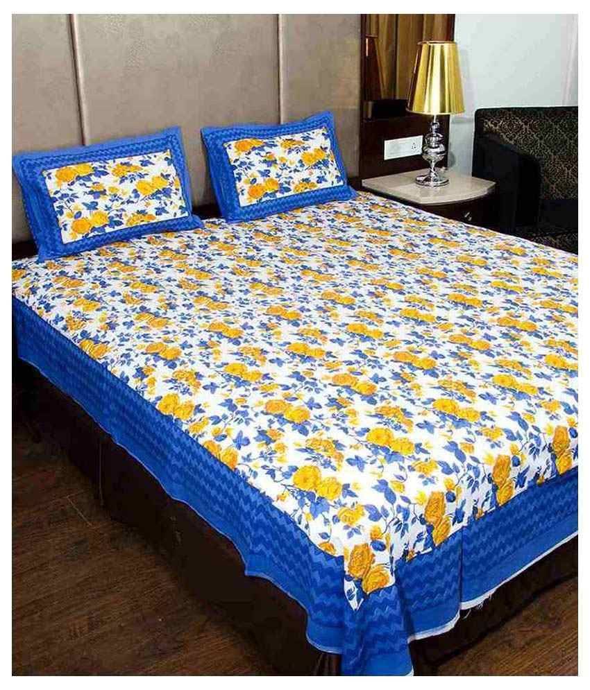 Uniqchoice Cotton King Bedsheet ( Multi )     			Uniqchoice Cotton King Bedsheet ( Multi )