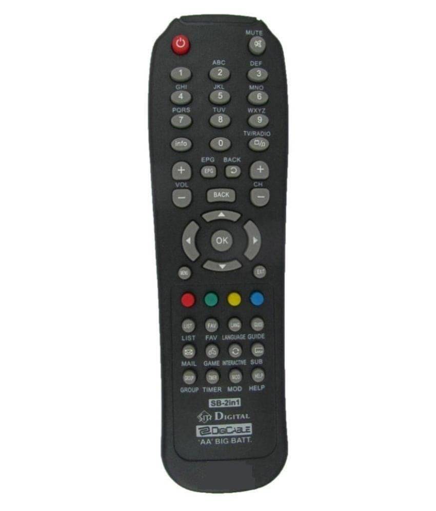     			MILLIMAX siti digital DTH Remote Compatible with siti cable