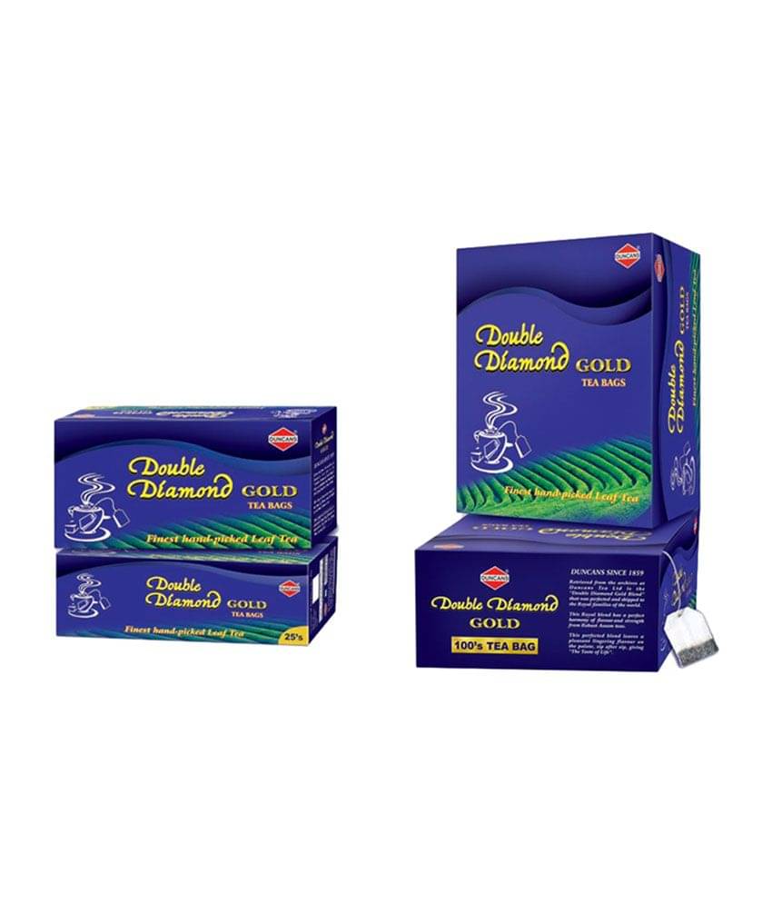     			Duncans Double Diamond Gold 100N Tea Bag