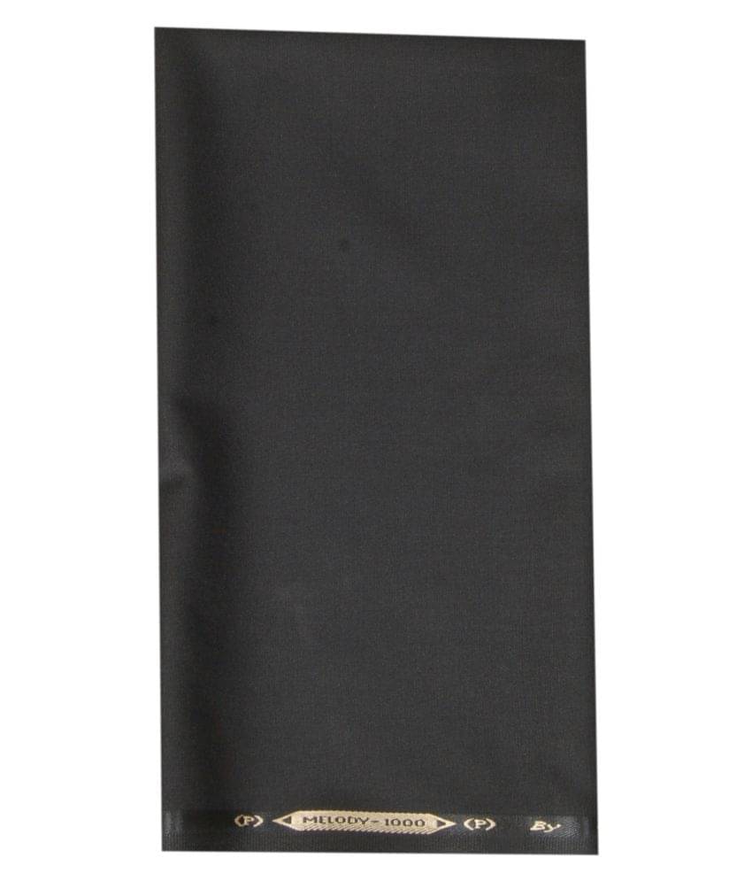     			Kundan Sulz Gwalior Black Cotton Blend Unstitched Pant Pc