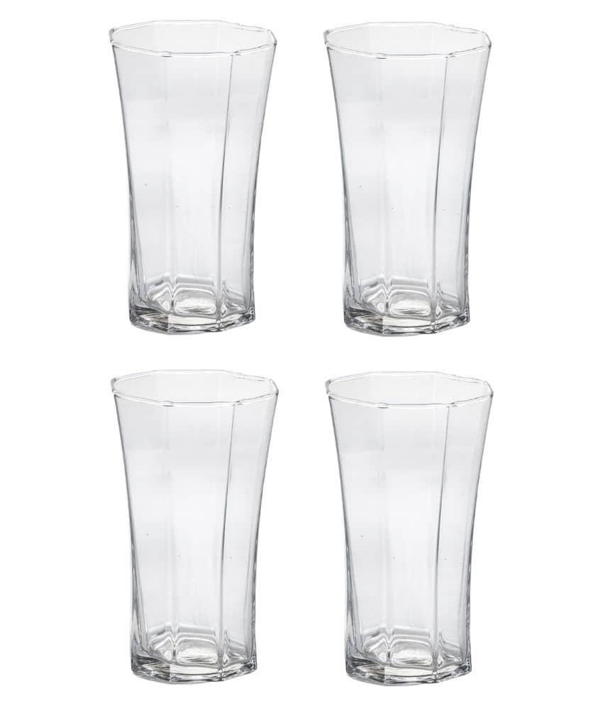 Somil Water/Juice  Glasses Set,  200 ML - (Pack Of 4) - Cookware | Buy online on ZillyBuy